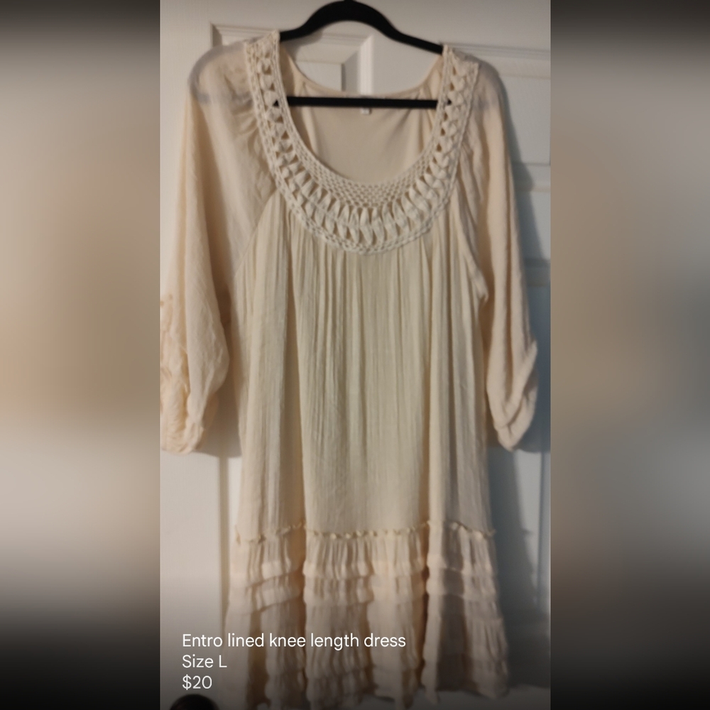 Entro Women's lined dress